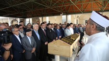 Kalp krizi nedeniyle hayatını kaybeden Eski AK Parti Elazığ Milletvekili Tahir Öztürk son yolculuğuna uğurlandı