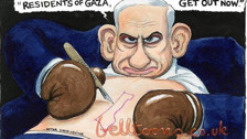 The Guardian 42 yıllık karikatürist Steve Bell'i Netanyahu karikatürü nedeniyle işten çıkardı