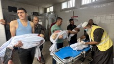 Katil İsrail Gazze'de can almaya devam ediyor! Minik bedenleri sırayla kefenlediler