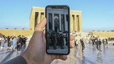Cumhuriyet'in 100. yılına özel Başkent'in eski ve yeni hali...