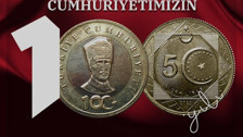 Cumhuriyet'in 100. yılına özel hatıra parası