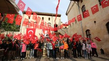 Mustafa Kemal Atatürk'ün nüfusa kayıtlı olduğu mahallede Cumhuriyet coşkusu!
