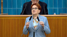 Son Dakika: İYİ Parti Genel Başkanı Meral Akşener'den Cumhurbaşkanı Erdoğan'a yanıt: Netanyahu’nun değirmenine su taşıyorsun