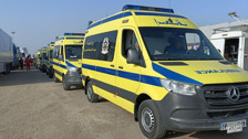 Son Dakika: Refah Sınır Kapısı yaralılar ve yabancılar için açıldı! Ambulanslar yaralıların tahliyesi için Gazze'ye giriş yaptı