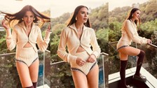 Yargı'nın Savcı Derya'sı Şükran Ovalı yün donuyla gündem oldu! Ovalı takipçisinin yorumuna kayıtsız kalmadı: Yün don terletmesin...