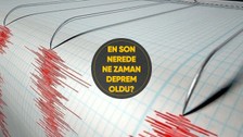 Az önce deprem mi oldu? En son nerede, kaç büyüklüğünde deprem oldu? 10 Kasım 2023 AFAD - Kandilli Rasathanesi son depremler güncel listesi