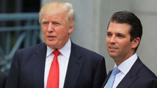 ABD eski Başkanı Trump'ın oğlu sivil dolandırıcılık davasında hakim karşısına çıktı