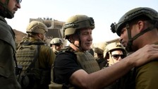 İsrail Başbakanı Netanyahu, işgal ettikleri Gazze'nin kuzeyine gitti