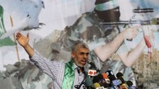 İsrail'in listenin 1 numarası olarak aradığı Hamas lideri Yahya Sinvar tünelden çıktı! Esirlerle İbranice sohbet