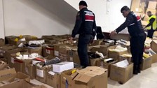 Çin’den ucuza getirip marka taklidiyle satmışlar! 70 milyon TL değerinde hepsi Tekirdağ Şarköy'de ele geçirildi