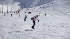 Palandöken'de kayak sezonu açıldı!