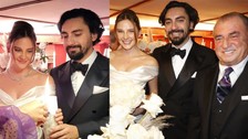 Alina Boz ve Umut Evirgen evlendi! Nikah şahidi Fatih Terim oldu