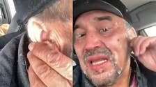 Genç adam dünyanın en soğuk şehri Yakutsk'ta donmaktan son anda kurtuldu! Kulakları ve kirpikleri buz tuttu