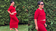 Çiçeği burnunda anne Ezgi Mola'dan oğluyla ilk fotoğraf