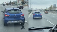 Maltepe'de ambulansa yol vermeyen magandaya ceza