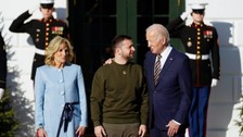 Zelenski, ABD'de Biden ile görüşecek