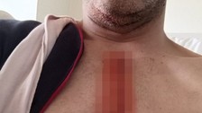 Tartışan çifti ayırırken kalbinden bıçaklandı! Korkunç olay kameraya yansıdı