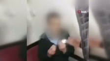 Tacizciyi tuzağa düşürüp kabusu yaşattılar! Kadın kıyafeti giydirip videoya aldılar