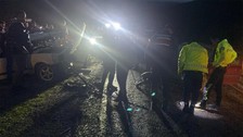 Karabük'te kontrolden çıkan 2 araç çarpışında 3 kişi yaralandı