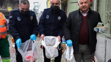 Ankara Yenimahalle’de bir evden 3 ton çöp çıktı