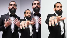 Gökhan Türkmen'in ojeli tırnakları sosyal medyanın diline düştü