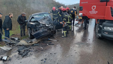 Ordu Fatsa'da feci kaza: 3 yaralı
