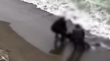Düzce'de sahile erkek cesedi vurdu