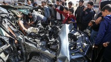 Son Dakika: İsrail Gazze'de katliam yapıyor! Ölü sayısı 23 bine yaklaştı