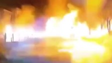 Güney Kore’de LPG istasyonundaki patlama kamerada! Alevler her yeri sardı