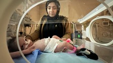 Gazze'deki prematüre bebeklerin canı tehlikede! Elektrik kesintileriyle karşı karşıya