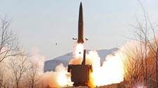 Güney Kore ve Japonya'dan şikayet! Kuzey Kore balistik füze fırlattı