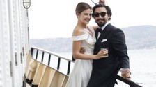 Aralık ayında evlenen Alina Boz ve Umut Evirgen'den rötarlı balayı! Danimarka'da karlar içinde tatil yaptılar