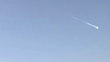 Japonya’nın başkenti Tokyo'da ateş topu şeklinde gök taşı görüldü