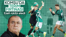 Yunanistan'da Fatih Terim rüzgarı! Panathinaikos kupada ezeli rakibi Olympiakos eledi