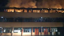 Çin'in Hınan eyaletinde bulunan yatılı okulda yangın çıktı!13 öğrenci hayatını kaybetti