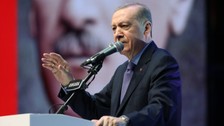 Son Dakika: AK Parti Ankara aday tanıtım toplantısında konuşan Cumhurbaşkanı Erdoğan: Biz işimizi düzgün yapalım eğri zaten belasını bulur
