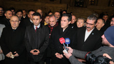 İYİ Parti'nin İBB Başkan adayı Buğra Kavuncu yerel seçim startını Fatih Camii'de verdi!