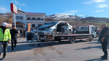 Adıyaman'da otomobil ile hafif ticari aracın çarpıştığı kazada 5 kişi yaralandı