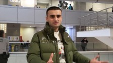 Kan revan içinde kalan CZN Burak sosyal medyada yaralı fotoğraflarını paylaştı