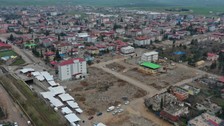 İslahiye ve Nurdağı depremin 1. yılında havadan görüntülendi
