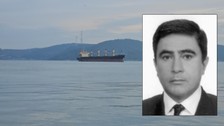 İstanbul Boğazı'nda denize düşerek hayatını kaybeden kılavuz kaptanın denize düştüğü anların görüntüsü ortaya çıktı