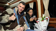 Trabzonspor'un yeni transferi Thomas Meunier şehre ayak bastı