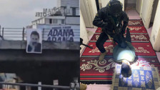 Adana'da Öcalan’ın posterini köprüye asanlar gözaltına alındı