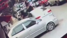 Küçükçekmece'de AK Partili adaya saldırıda yeni görüntüler