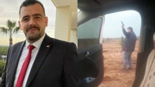 Adana Büyükşehir Belediyesi'nde silahlı saldırı | Şahsın havaya ateş ederken görüntüsü ortaya çıktı