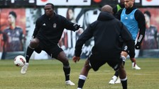 Beşiktaş'ta sakatlığını aktaran Aboubakar, antrenmanlara geri döndü
