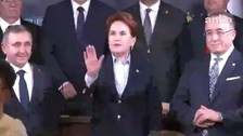 İYİ Parti'nin Ankara adayları tanıtım toplantısında tansiyon yükseldi! Akşener'in önünde kavga ettiler