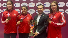 Kadın Güreş Milli Takımı, Avrupa Şampiyonası'nı ikinci tamamladı