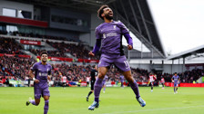 Premier Lig lideri Liverpool, Brentford'u farklı mağlup etti