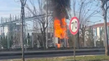 Şanlıurfa'da trafo merkezinde korkutan yangın